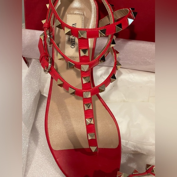 Valentino Rockstud Caged Leather Ankle Strap Sandal size 37,
NWT - Picture 8 of 8